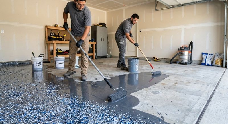 Epoxy Coating Installation in Annapolis, MD