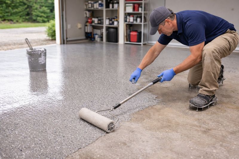 Epoxy Coating Installation in Greenville, SC