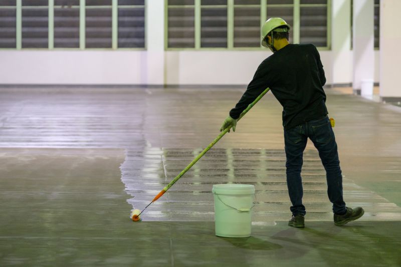 Local Epoxy Floor Installation pros at work