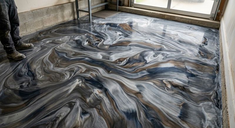Epoxy Flooring Installation in Loudoun County, VA