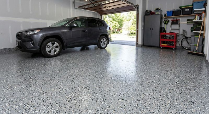 Garage Floor Epoxy Installation in Frederick, MD
