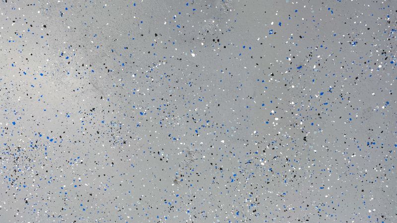 Speckled Garage Floor Painting in Fairfax, VA