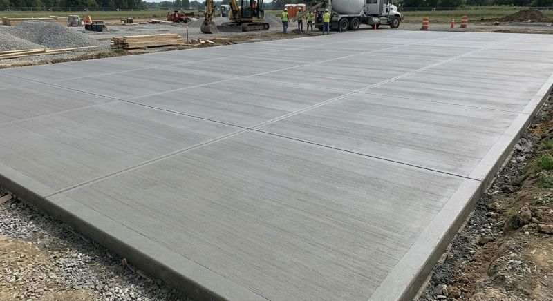 Commercial Slab Installation in Aurora, CO