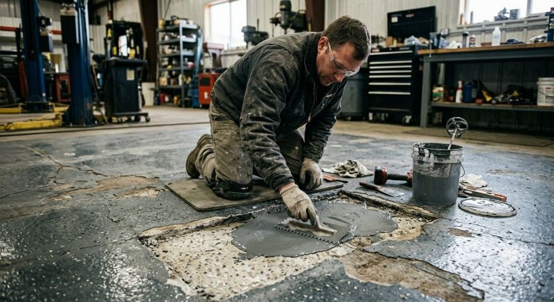 Epoxy Flooring Installation in Loudoun County, VA