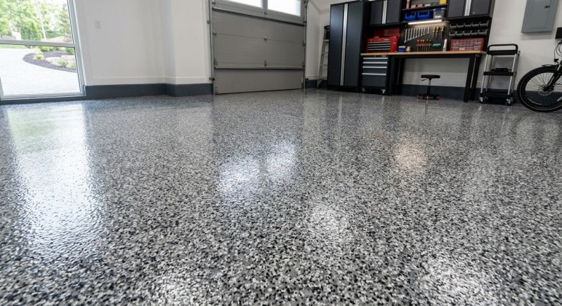 Epoxy Garage Flooring Installation in Frederick, MD
