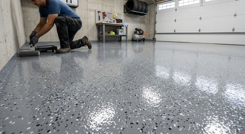 Floor Epoxy Service in Greenville, SC