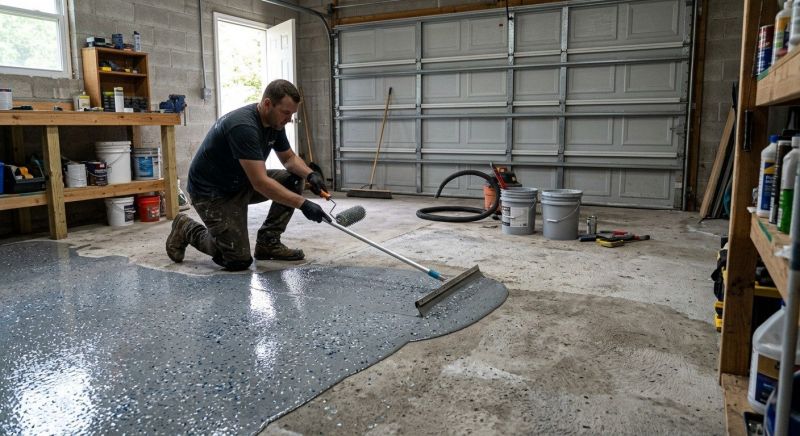 Garage Concrete Coating in Annapolis, MD
