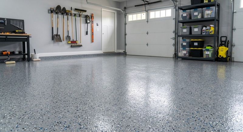 Garage Concrete Coating in Columbia, SC