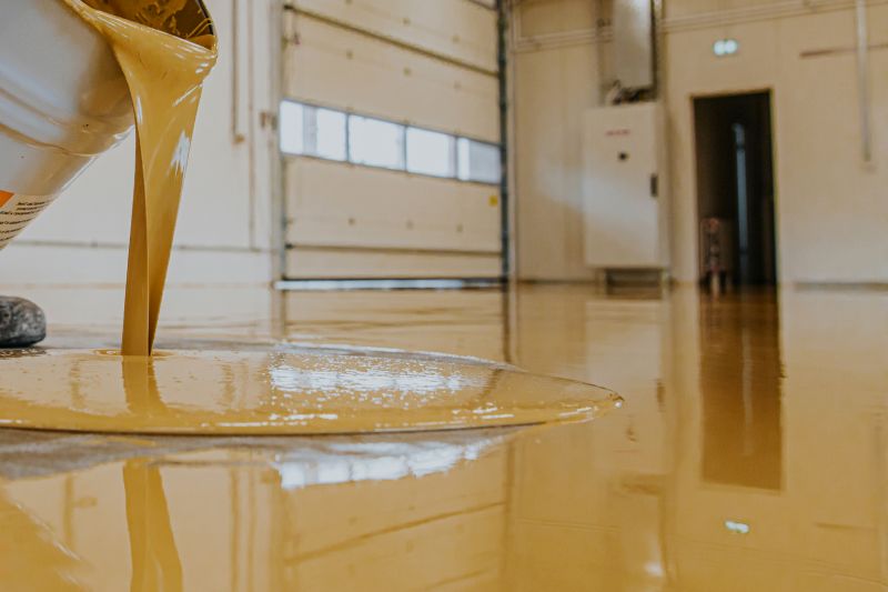 Garage Floor Epoxy Installation in Loudoun County, VA