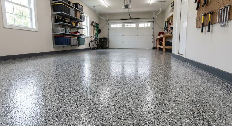Garage Floor Epoxy Installation in Loudoun County, VA