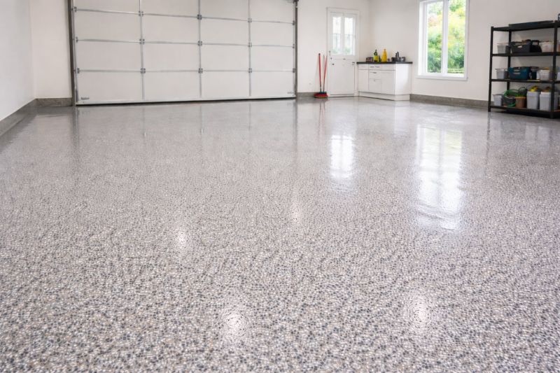 Garage Floor Epoxy Installation in Greenville, SC