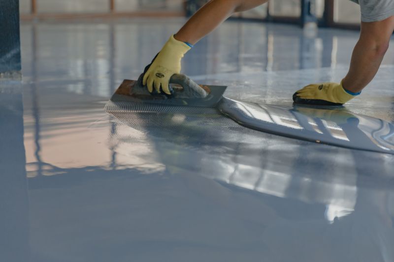 Garage Floor Epoxy Installation in Columbia, SC