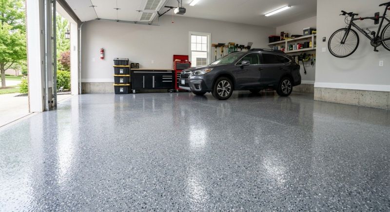 Garage Floor Renovation in Winston Salem, NC