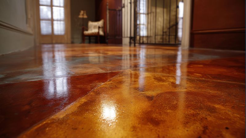 Residential Floor Coating in Winston Salem, NC